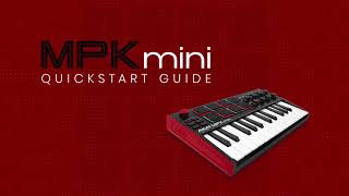 MPK mini mk3  Starter Guide [upl. by Notterb]