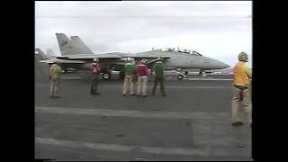 F14 Supersonic FlyBys and Launches Final Tomcat WESTPAC Baby [upl. by Higley]