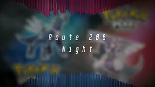 Route 206 Night  Pokémon Diamond amp Pearl Soundtrack Restored [upl. by Dor266]