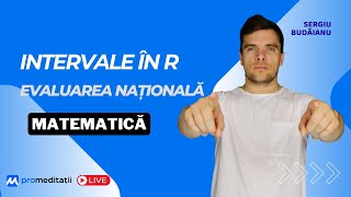 Evaluarea națională matematică 2025 Intervale în R [upl. by Ycrep347]