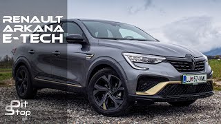 Renault Arkana Etech Surprisingly FuelEfficient Test Drive Review [upl. by Saqaw]