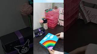 Lets paint on jwellery box 🎁❤️ art paint artandcraftnosheen viral shorts [upl. by Ranger98]