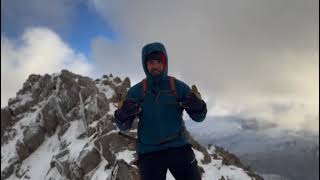 Crib goch winter 2024 [upl. by Blasien]