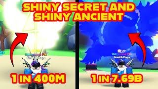 ⭐SHINY SECRET AND SHINY ANCIENT FROM THE NEW AZURE EGG  ROBLOX MINING SIMULATOR 2 [upl. by Julee]