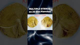 MULTIPLE STRIKES on 20 Sen Planchet altimecollection MyErrorCoin mym20sen [upl. by Ylrebmi176]