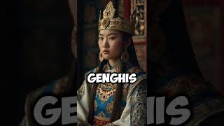 The Mongol Empire of Genghis Khan in 60 seconds genghiskhan mongolempire [upl. by Sherourd]