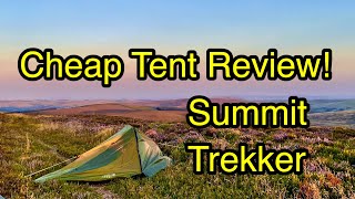 Summit Trekker 1 Person Tent Review Cheap from Amazon [upl. by Westland]