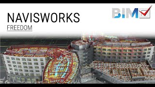 Navisworks Freedom Tutorial PL 2  Poruszanie się w 3D  BIMv [upl. by Nacul]