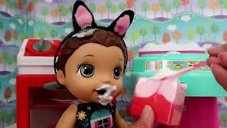 COMO FAZER COMIDINHA PARA BONECAS BABY ALIVE AMANDINHA [upl. by Dibrin977]