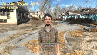 Fallout 4 mod Higher Voice For Curie 日本語化 [upl. by Yelrac675]