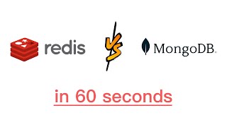 Redis vs MongoDB in 60 seconds [upl. by Oinoitna]