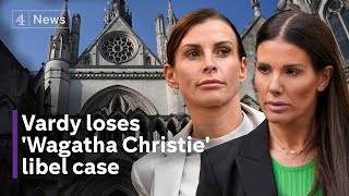 Wagatha Christie Rebekah Vardy loses libel case against Coleen Rooney [upl. by Cressida]