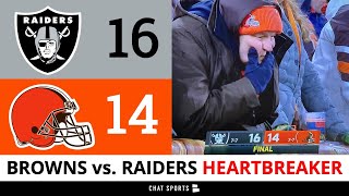 Browns vs Raiders Reaction Highlights  Browns Rumors On Nick Mullens Nick Chubb amp Myles Garrett [upl. by Kuska]