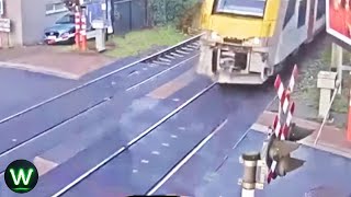 Tragic Moments Shocking Train Moments Filmed Seconds Before Disaster That Are Pure Nightmare Fuel [upl. by Grega]