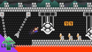 Team Level UP Mario and the Iron Shell Koopa Fortress [upl. by Saffier]