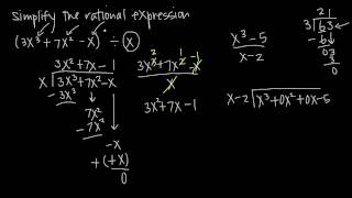 dividing polynomials KristaKingMath [upl. by Misaq857]