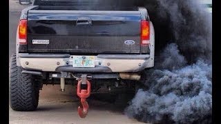 Extreme DIESEL CUMMINS Engines Trucks Cold Starting Up and Sound [upl. by Dymphia]