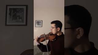 Erik Satie  Gnossienne No1 Violin Cover [upl. by Pat]