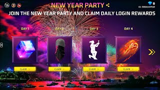 New Year Special Free Rewards🥳🤯  Free Fire New Event  Ff New Event  Upcoming Events In Free Fire [upl. by Notlek]