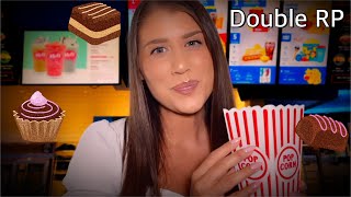 ASMR Candy Shop amp Movie Theatre RP Food [upl. by Miharba]