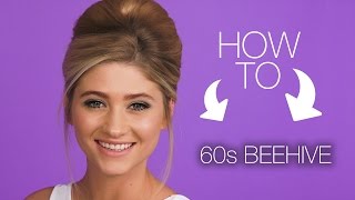 HOW TO  60s Beehive Hair Look  Superdrug [upl. by Morna]