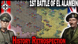 FIRST BATTLE OF EL ALAMEIN History Retrospection [upl. by Sotos]