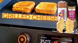 How to make a Grilled Cheese Sandwich Blackstone ESeries 17inch Indoor Griddle Wonder Bread [upl. by Riesman371]