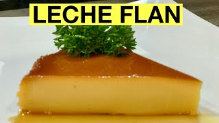 How to make leche flan  Leche Flan Filipino Style  Steam and Bake Method  Pinoy Simple Cooking [upl. by Hofmann]