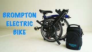 Brompton C Line Electric Bike [upl. by Refinneg]