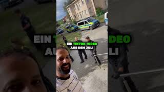 Nach 10 Jahren abgeschoben und in TikTokVideo drohte er Polizisten focusonline [upl. by Adeuga375]