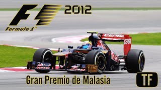 F1 2012  Gran Premio de Malasia [upl. by Enitsrik]