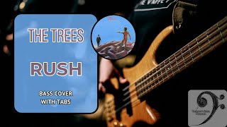 The Trees by Rush  Bass Cover tablature amp notation included [upl. by Mireille699]