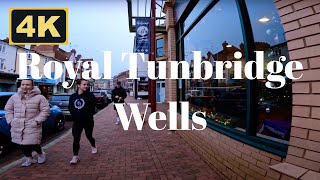 Royal Tunbridge Wells England  4K Walk [upl. by Sion]