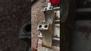 Dozer A Frame Bracket Replacement [upl. by Tamiko]