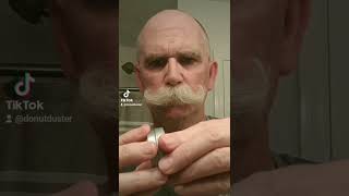 Mustache Styling A to Z with Firehouse Mustache Wax [upl. by Htenywg]