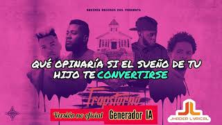 TRAPSTORNO GENERADOR IA JHADER LYRICAL [upl. by Weidman]