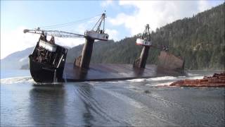 Log Barge Dumps [upl. by Elia]