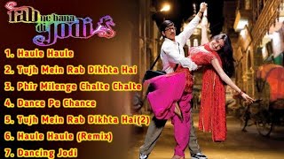 Rab Ne Bana Di Jodi Movie All SongsShahrukh Khan amp Anushka Sharmamusical worldMUSICAL WORLD [upl. by Kcirdek]