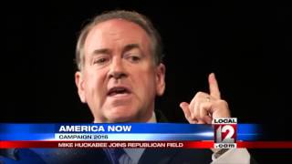 Huckabee the other man from Hope opens 2016 bid [upl. by Saisoj]