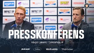 Presskonferens VLH  LIF [upl. by Aurita]