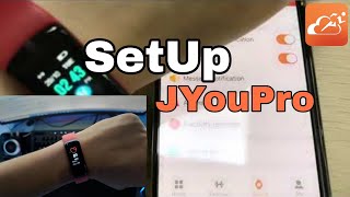 How To SetUp JYouPro Smart Watch App  How To Connect Jyou Pro Smart Watch App [upl. by Duke10]