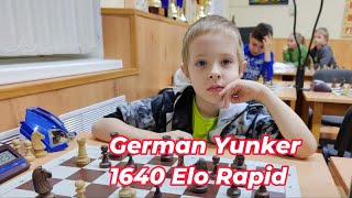 German Yunker Tweedledum 1640  Night Rapid 1310  Yunker Chess amp CO [upl. by Us725]