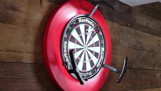 Trilight Ultra Bright Dartboard Lighting System by Harrows [upl. by Gnahc]