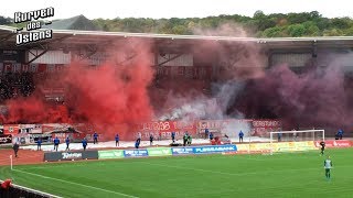 FC RotWeiß Erfurt 00 BSG Chemie Leipzig 29092019  Choreo Pyroshows amp Support [upl. by Odlauso]