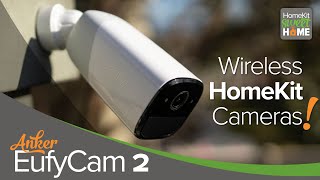 EufyCam 2 Wireless Security Cameras for HomeKit [upl. by Rohn757]