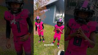 These 8U teammates are PLAYMAKERS‼️👀🔥 football footballshorts youthfootball footballskills [upl. by Dlawso875]