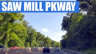 NY drive Saw Mill Parkway 2K HD [upl. by Servais]