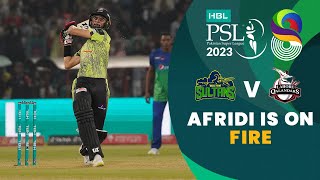 Shaheen Afridi Is On Fire  Multan Sultans vs Lahore Qalandars  Match 34 Final  HBL PSL 8  MI2T [upl. by Shriner]