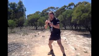 Kangaroo Kungfu clinch technique into knee amp elbow methods martialartslife [upl. by Remmer]