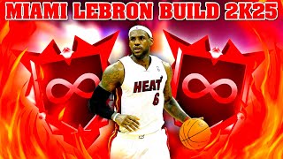 Miami LeBron Build 2k25 Best Miami Heat LeBron James Build in NBA 2k25 Next Gen [upl. by Murrah890]